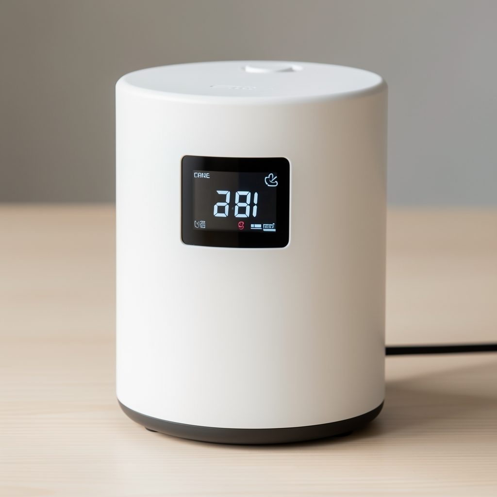 Digitalni grejač za flašice bele boje sa tačnom temperaturom na displeju