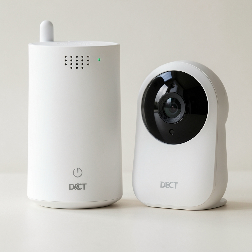 Philips Avent DECT baby monitor SCD843 sa roditeljskom jedinicom i kamerom u beloj boji